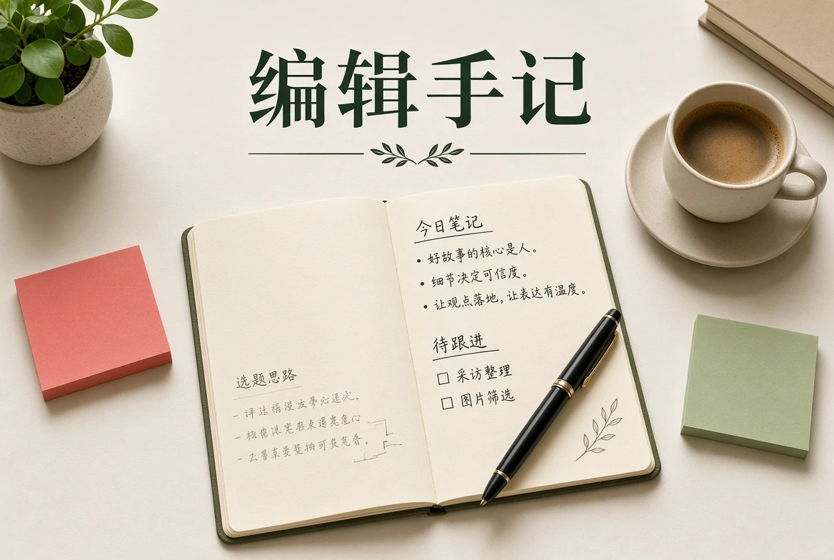 编辑手记栏目图